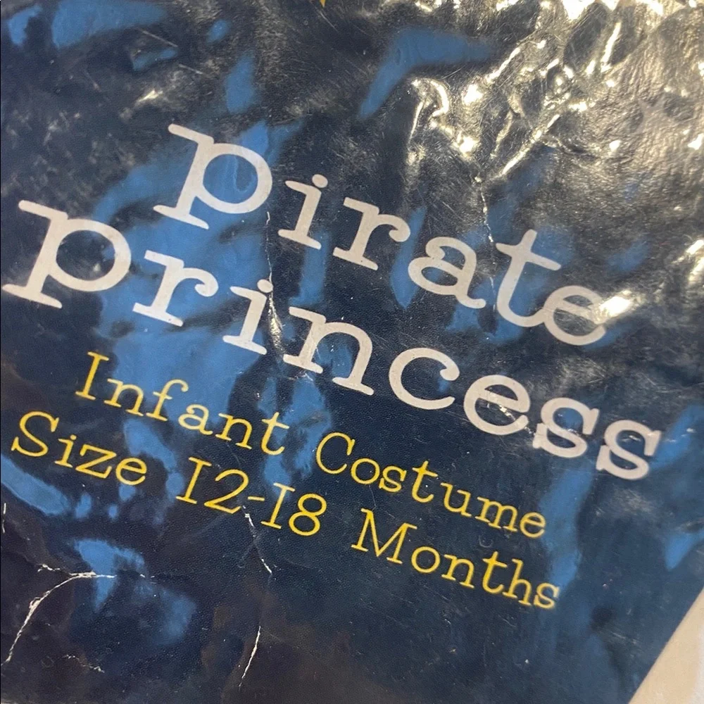 NWT Infant Girl Pirate Costume HALLOWEEN Cosplay Dress Up - Picture 6 of 6